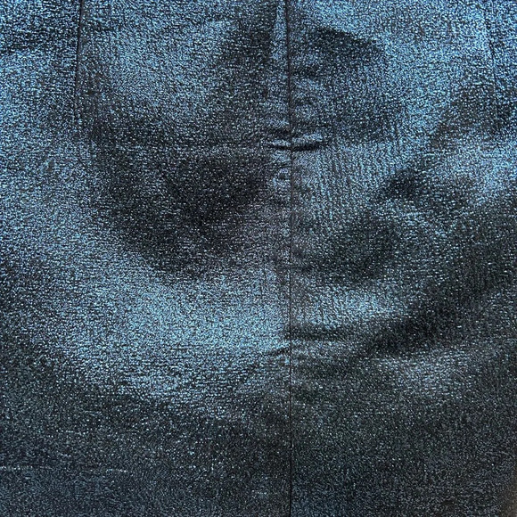 Tibi Strapless  Metallic Dress, size 4 - Picture 8 of 10